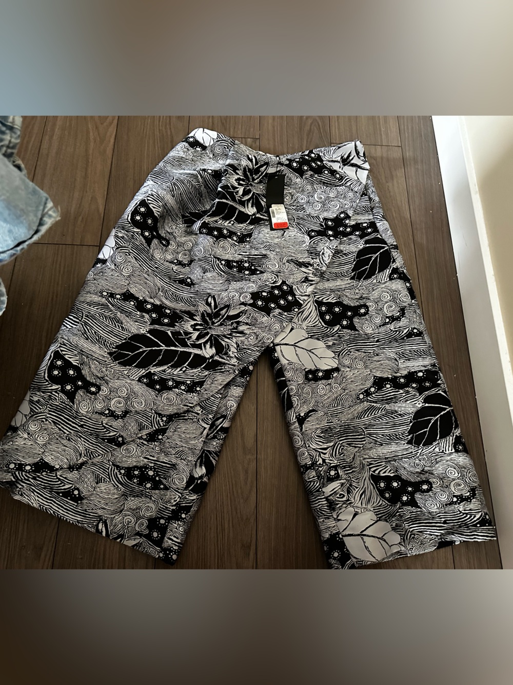 thakoon cross front cropped pants